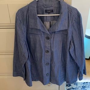 3x Talbots Jean-like jacket